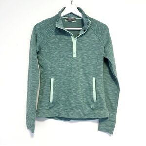 Avalanche Loma heather green pullover sweater small